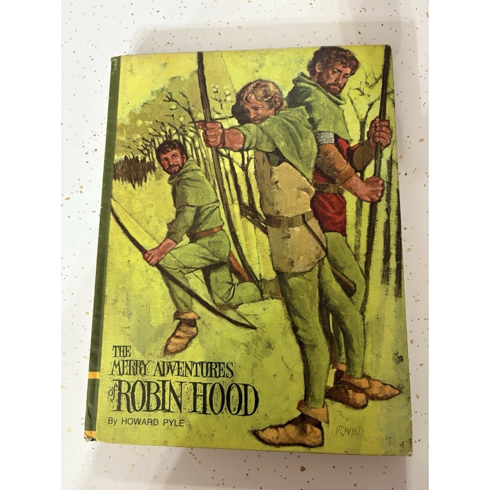 The‎ Merry Adventures Of Robin Hood Howard Pile HC Educator Classic Vintage 1968